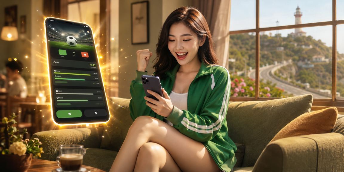 Người chơi thư giãn bên cốc cà phê tại Vũng Tàu, trải nghiệm giải trí lành mạnh trên điện thoại